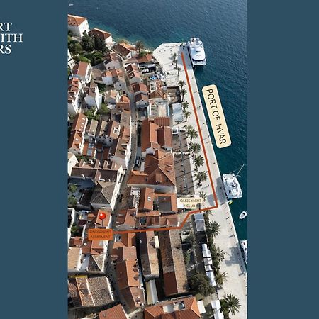 Fingerprint Central Apartment 5 Min From Center & Beach Hvar Town Exterior photo