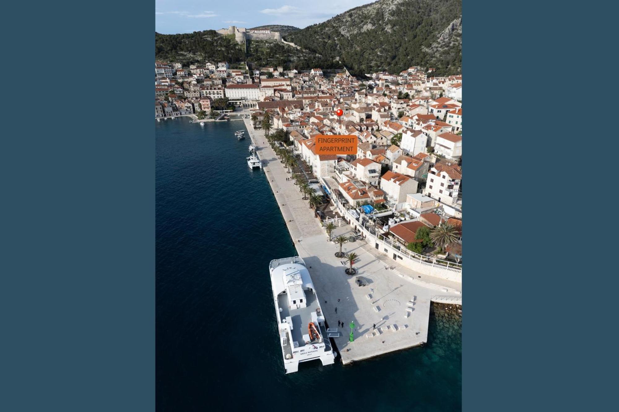 Fingerprint Central Apartment 5 Min From Center & Beach Hvar Town Exterior photo